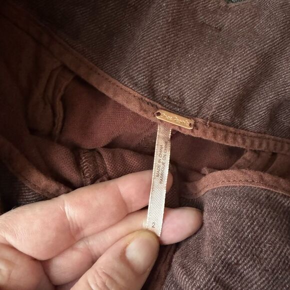 Free People Dwell On Dreams Trouser Pants size 2 - Picture 15 of 16